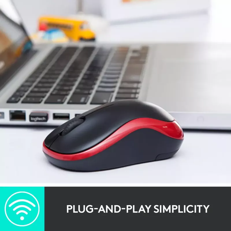 Ratón Logitech M185 Swift Wireless Gris