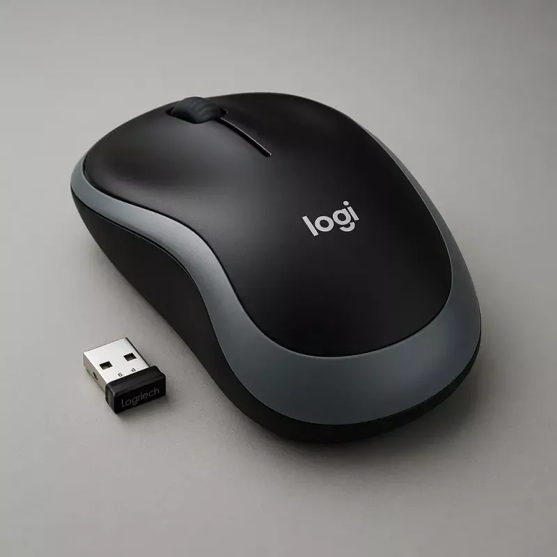Ratón Logitech M185 Swift Wireless Gris