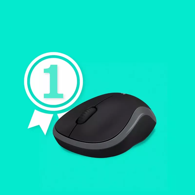 Ratón Logitech M185 Swift Wireless Gris