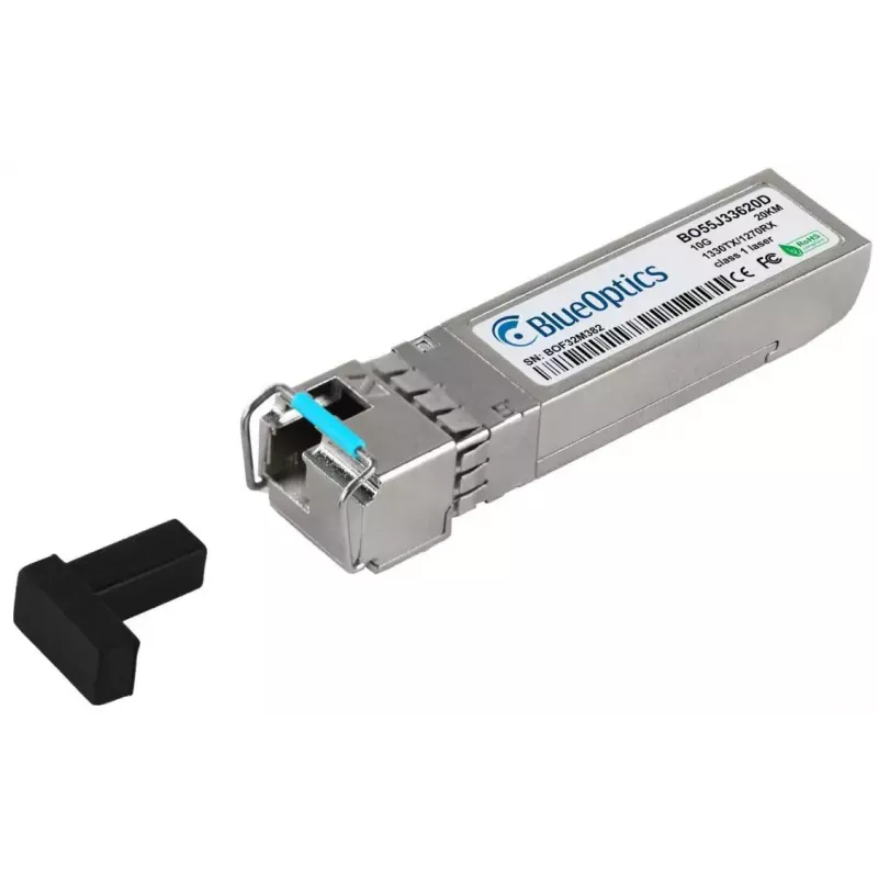 BlueOptics SFP-10G-BX-D-20-LE-BO Módulo transceptor de red de fibra óptica 10000 Mbit/s SFP+