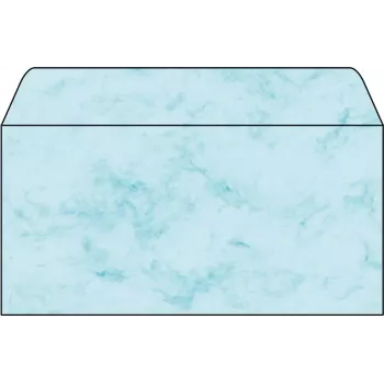 Sigel DU170 Sobre DL (110 x 220 mm), azul, 90 g/m²