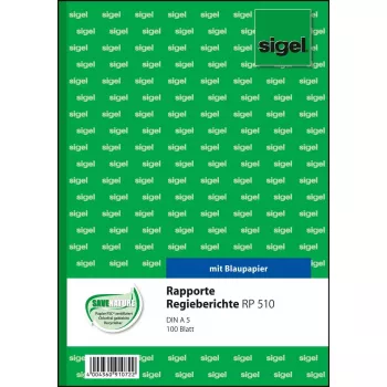 Formulario comercial Sigel RP510 Verde A5 100 hojas