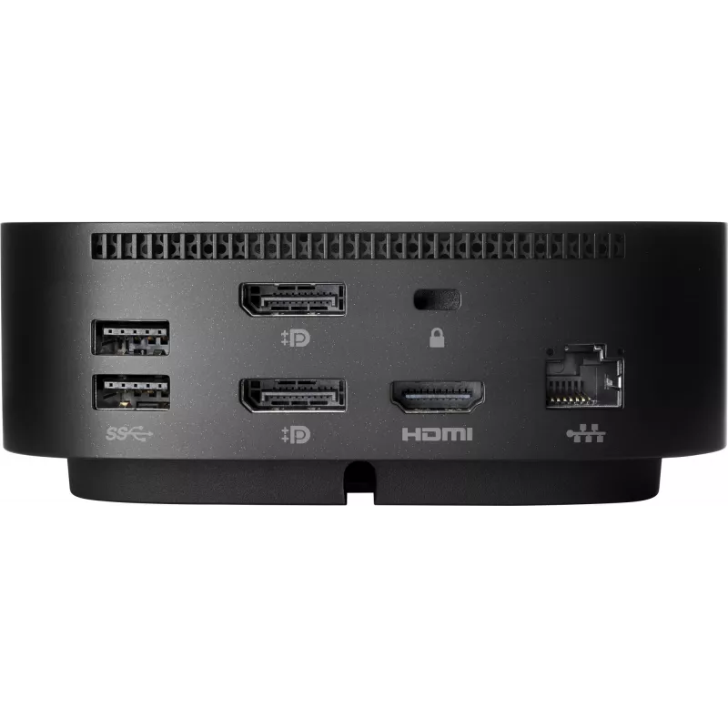 HP USB-C/A Universal Dock G2 estación de acoplamiento con cable negra