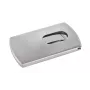 Tarjetero Sigel VZ120 acero inoxidable plateado