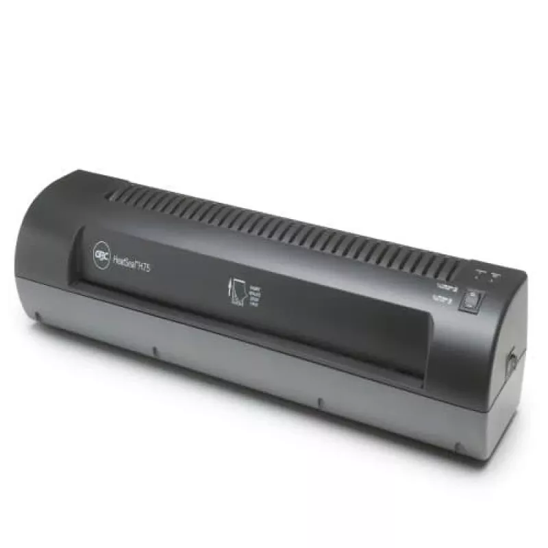 Plástico de laminación GBC A4 perforado 75 micrómetros, brillante, transparente, A4 Maxi, 303 mm, 229 mm, 100 uds.