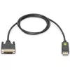 Cable Techly de monitor DisplayPort a DVI 3 m ICOC DSP-C-030, 3 m, DVI-D, DisplayPort, conector macho, conector macho, 1920 x 1080 (HD 1080)