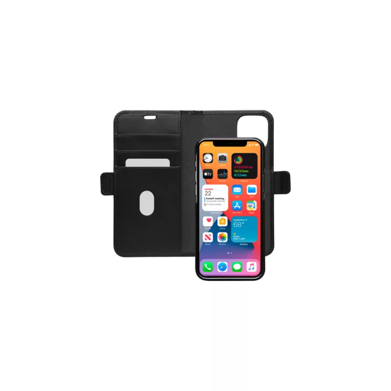 Funda cartera dbramante1928 Lynge iPhone 12/12 Pro 6,1 pulgadas negro