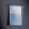 Sujetador de documentos Sigel LH325 acrílico transparente