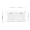 Smart TV Hisense 43 pulgadas E5QTUK QLED 3840x2160 (4K) Full HD, Android 11, 500 cd/m², 8 ms, VESA, negro