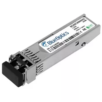 Transceptor SFP de fibra óptica BlueOptics J4858D-BO, 1250 Mbit/s, 850 nm, plateado