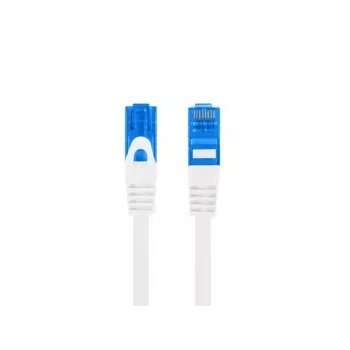 Cable de red Lanberg PCF6A-10CC-0200-W 2m Cat6a S/FTP blanco