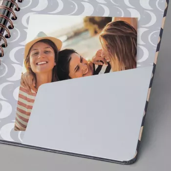Libreta de notas Sigel JN625 A5 240 hojas beige negro