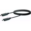 Cable USB Schwaiger LK 101 C USB 3.2 Gen 2 1 m negro