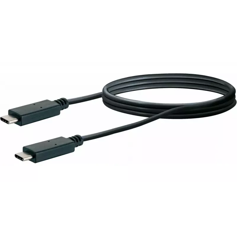Cable USB Schwaiger LK 101 C USB 3.2 Gen 2 1 m negro