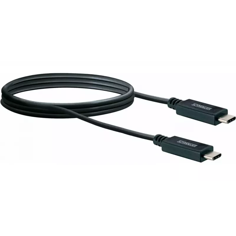 Cable USB Schwaiger LK 101 C USB 3.2 Gen 2 1 m negro