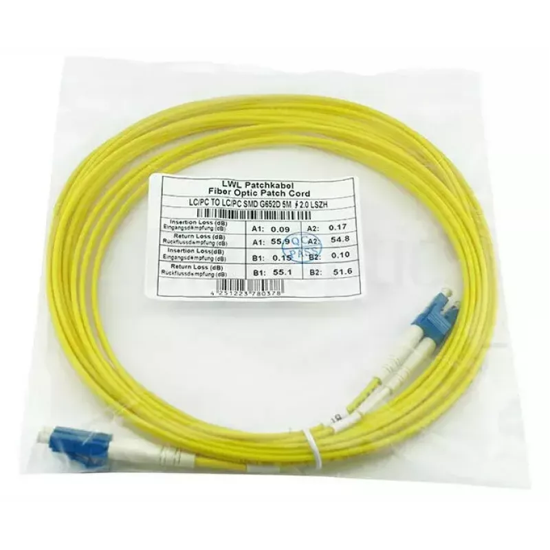 BlueOptics LRCABLE15M-BO Cable de fibra óptica InfiniBand 15 m 2x LC