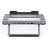 Techly ICA-NTB-DOCK91 Con cable USB 3.2 Gen 1 (3.1 Gen 1) Type-C Plata