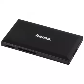 Lector de tarjetas Hama 00181018 USB 3.2 Gen 1 (3.1 Gen 1) Type-A negro