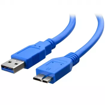 Cable Techly USB 3.0 Superspeed A / Micro B 3m azul ICOC MUSB3-A-030