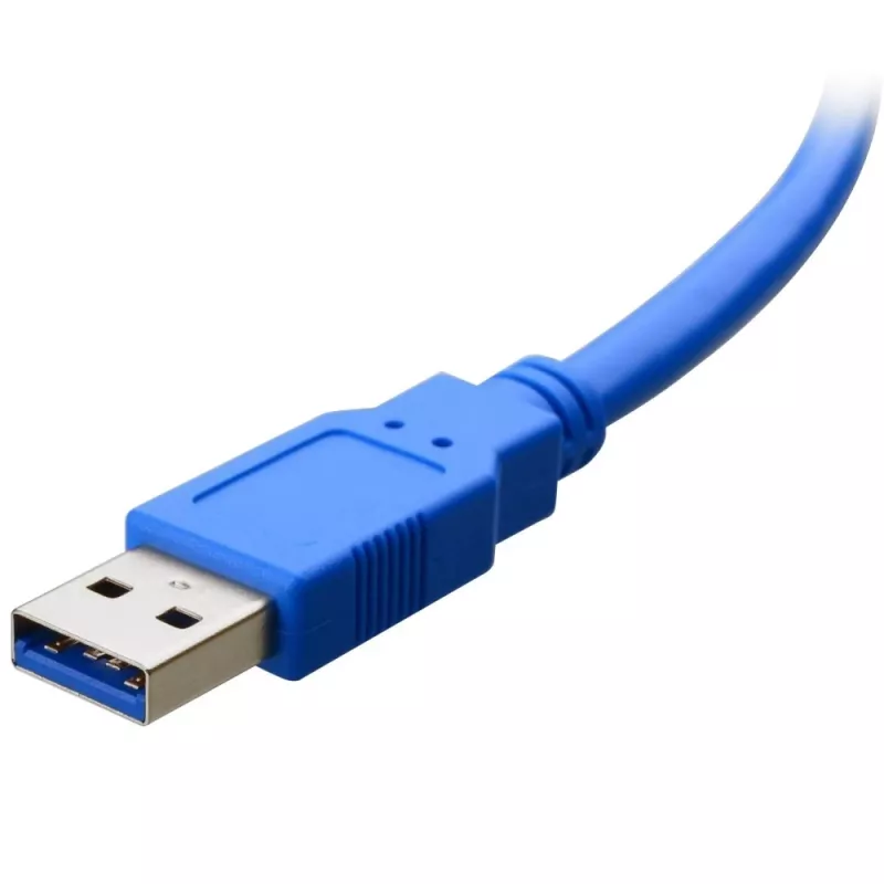 Cable Techly USB 3.0 Superspeed A / Micro B 3m azul ICOC MUSB3-A-030