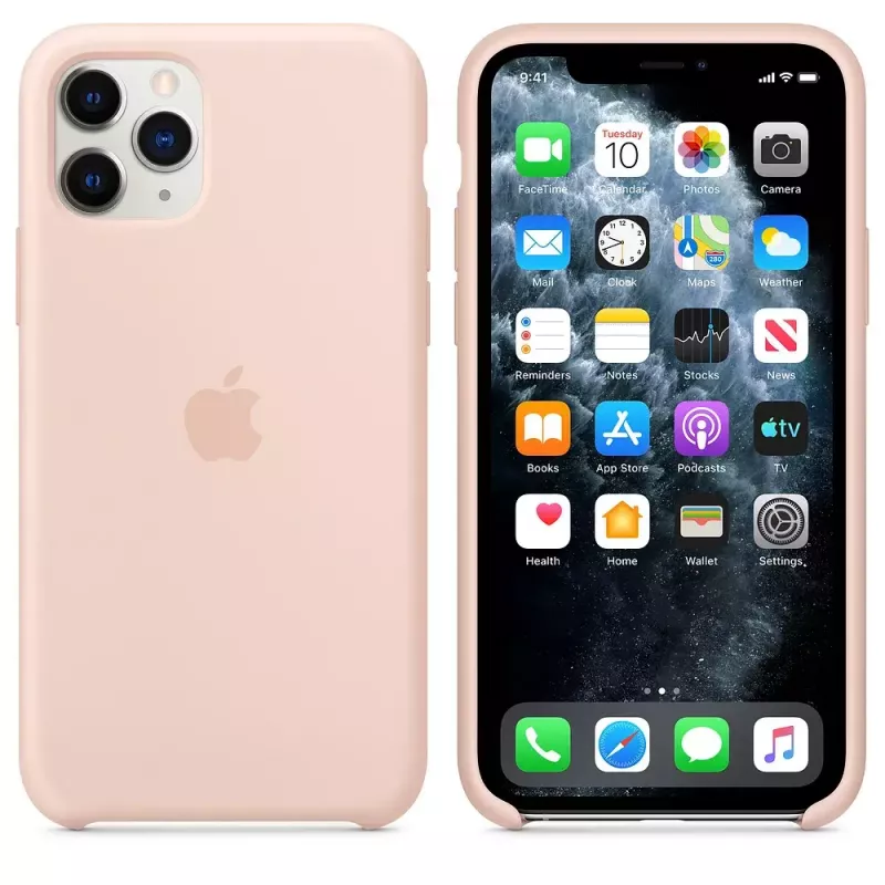 Funda Apple iPhone 11 Pro Silicone Case Pink Sand