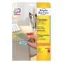 Etiquetas autoadhesivas Avery L4790-20 Rectángulo redondeado Repegables