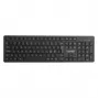 Teclado eSTUFF GLB212102 oficina USB QWERTY nórdico negro