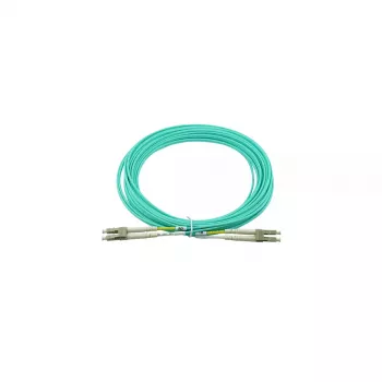 BlueOptics 10G-SR-10M-BO cable patch de fibra óptica LC-LC multimodo OM3 dúplex, LC-UPC, 10 m, beige