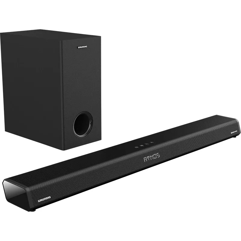 Grundig 2.1 Dolby Atmos barra de sonido DSB 2100, 2.1 canales, 280 W, 280 W, subwoofer activo, inalámbrico, 60 - 20000 Hz