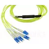 BlueOptics CBL-MPO12-4LC-SMF-3M-BO Cable de fibra óptica InfiniBand 3m MPO 4x LC