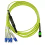 BlueOptics CBL-MPO12-4LC-SMF-3M-BO Cable de fibra óptica InfiniBand 3m MPO 4x LC