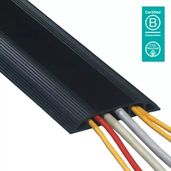 Dataflex Addit Protector de cables 300 cm 303, Negro, cinta adhesiva, 1 ud., 320 mm, 320 mm, 115 mm