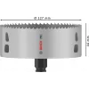 Bosch PRO Multi Material PC Plus, 44/127 mm, individual, broca, pladur, metal, metales no férricos, plástico, madera blanda, negro, gris, acero al cobalto, acero rápido aleado con cobalto (HSS-Co)
