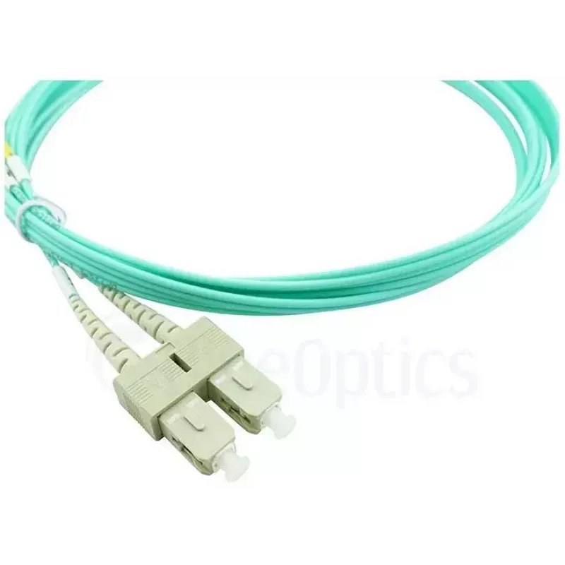 BlueOptics 055702T512000001M-BO cable de conexión de fibra óptica dúplex, LC-SC multimodo OM3, 1 m, LC-UPC/SC-UPC, beige