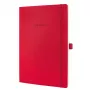 Cuaderno Sigel Conceptum A4 194 hojas rojo