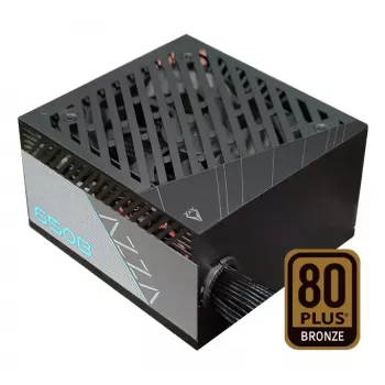 Fuente de alimentación AZZA PSAZ-650B (ATX3.1) 650 W, 20+4-pin ATX, no modular, 80 PLUS Bronze, negra