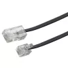 Cable de red Schwaiger 3,0 m RJ-11 - RJ-45 3 m negro