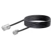 Cable de red Schwaiger 3,0 m RJ-11 - RJ-45 3 m negro