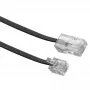 Cable de red Schwaiger 3,0 m RJ-11 - RJ-45 3 m negro