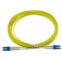 Cable de fibra óptica BlueOptics SFP3131BU2.5MK 2,5 m LC amarillo