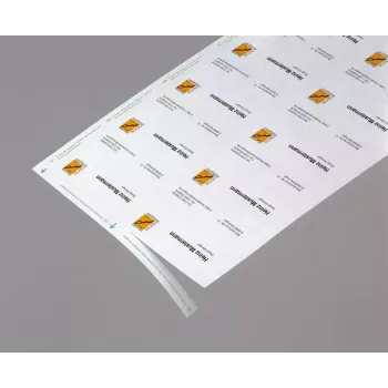 Tarjeta de visita Sigel DP839 láser/inyección de tinta blanco