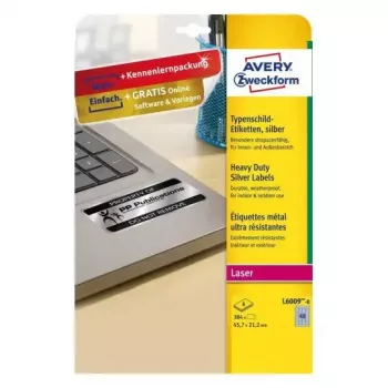 Etiqueta de impresora autoadhesiva Avery L6009-8