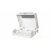 Rack de pared Equip slim Flex armario 19 pulgadas 5U RAL7035 gris