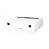Rack de pared Equip slim Flex armario 19 pulgadas 5U RAL7035 gris