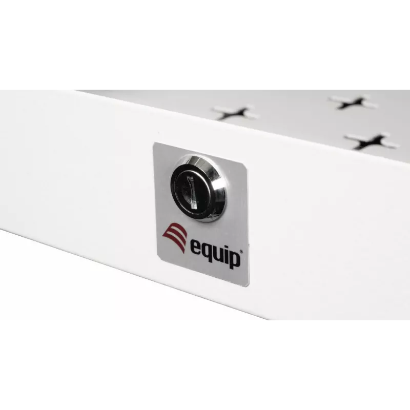 Rack de pared Equip slim Flex armario 19 pulgadas 5U RAL7035 gris