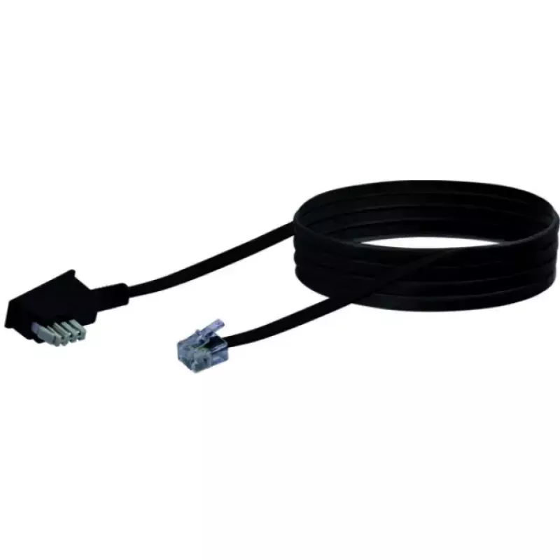 Cable RJ-11 Schwaiger TAL6236533 6,0 m TAE-N negro