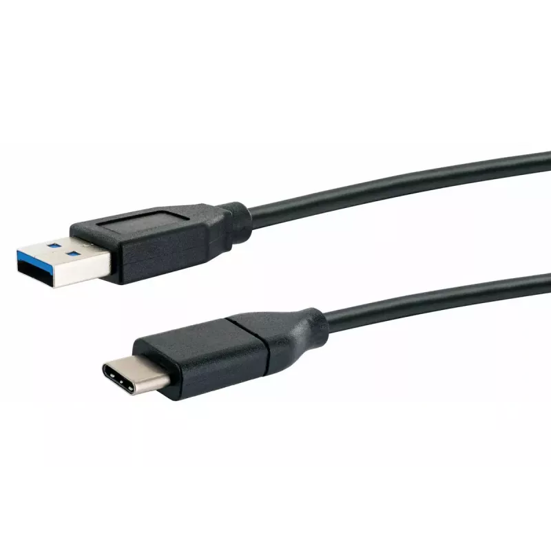 Cable USB Schwaiger LK 050 C USB 3.2 Gen 2 0,5m USB A USB C negro