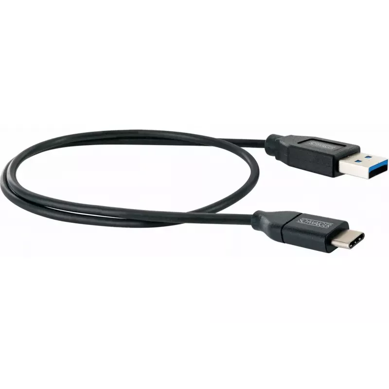 Cable USB Schwaiger LK 050 C USB 3.2 Gen 2 0,5m USB A USB C negro