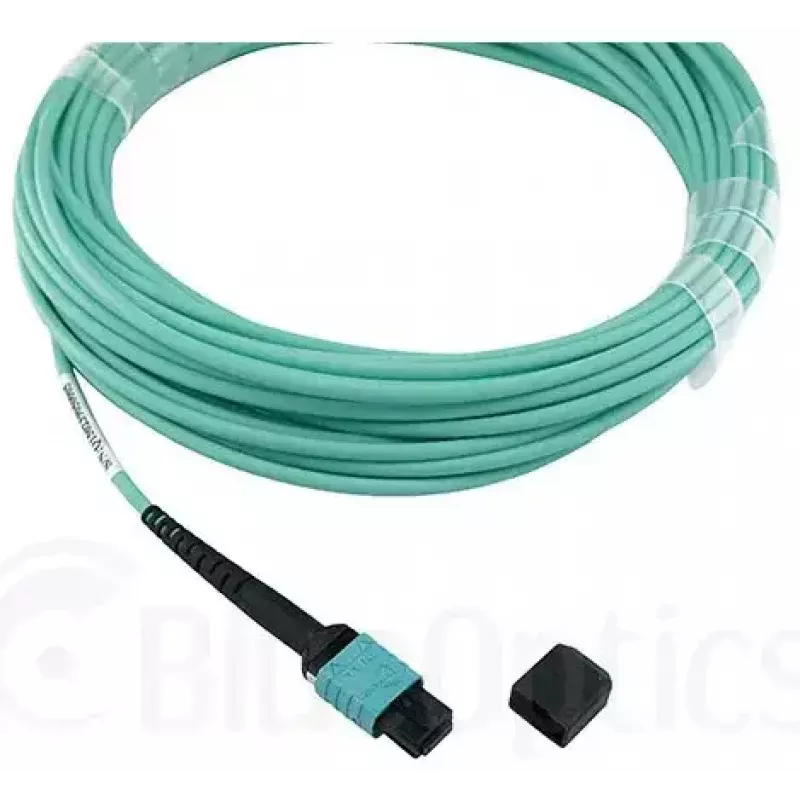 BlueOptics CBL-NTWK-0892-OPF100L-BO cable troncal de fibra óptica, MPO-MPO multimodo OM3, 10 m, MPO/UPC