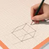 Protector de escritorio Sigel HO270 — Protector de escritorio de papel, naranja/blanco, 595×410 mm